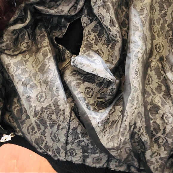 Vintage Fur Trim Cropped Cardigan - Picture 9 of 12